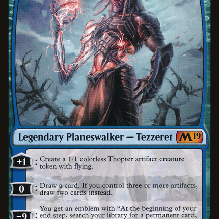 Tezzeret, Artifice Master (M19-079) - Core Set 2019 Foil