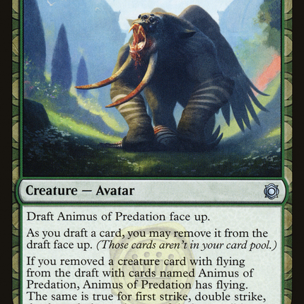 Animus of Predation (CN2-060) - Conspiracy: Take the Crown: (draft)