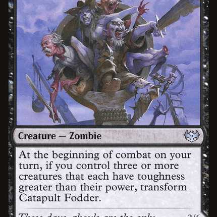 Catapult Fodder // Catapult Captain (VOW-099) - Innistrad: Crimson Vow: (Double Faced Transform) Foil