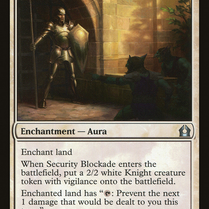 Security Blockade (RTR-020) - Return to Ravnica