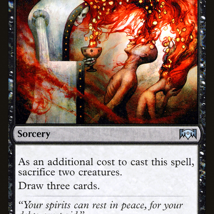 Bankrupt in Blood (RNA-062) - Ravnica Allegiance Foil
