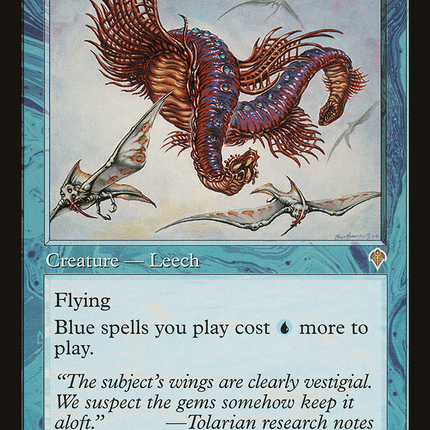 Sapphire Leech (INV-071) - Invasion Foil