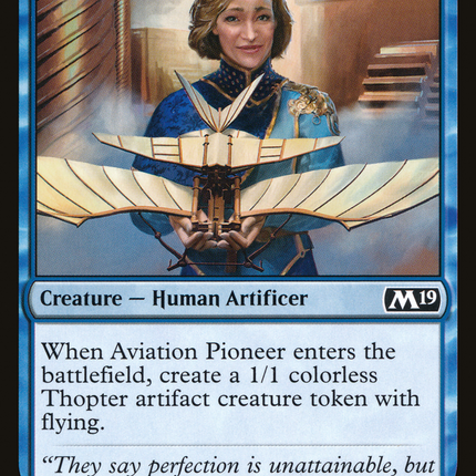Aviation Pioneer (M19-046) - Core Set 2019 Foil