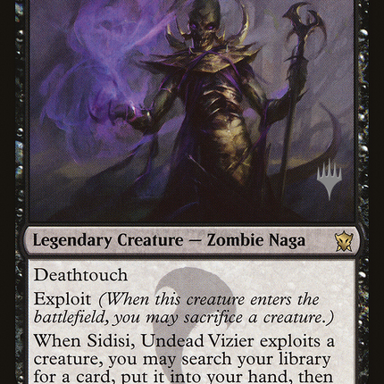 Sidisi, Undead Vizier (PPTHB-120P) - Dragons of Tarkir Promos Foil