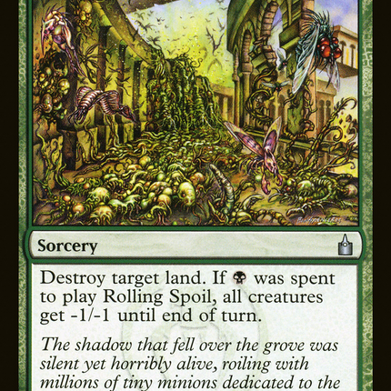 Rolling Spoil (RAV-179) - Ravnica: City of Guilds Foil
