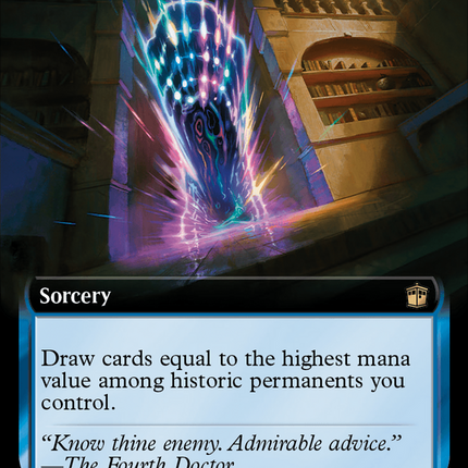 Traverse Eternity (WHO-370) - Doctor Who: (Extended Art) Foil