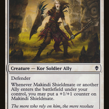 Makindi Shieldmate (ZEN-026) - Zendikar Foil