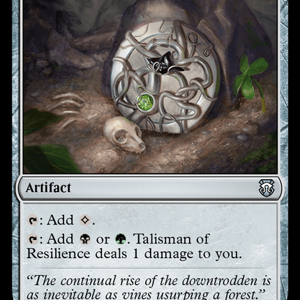 Talisman of Resilience (M3C-314) - Modern Horizons 3 Commander Foil