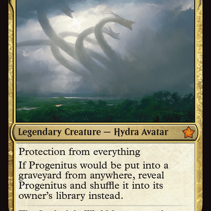 Progenitus (FDN-244) - Foundations Foil