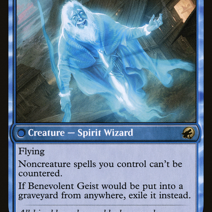 Malevolent Hermit // Benevolent Geist (MID-061) - Innistrad: Midnight Hunt: (Double Faced Transform)