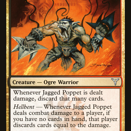 Jagged Poppet (DIS-115) - Dissension Foil