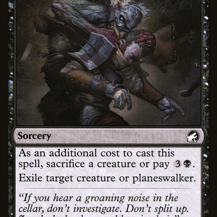 Eaten Alive (MID-099) - Innistrad: Midnight Hunt Foil