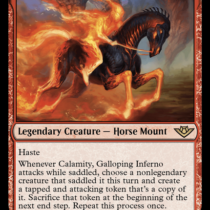 Calamity, Galloping Inferno (OTJ-116) - Outlaws of Thunder Junction