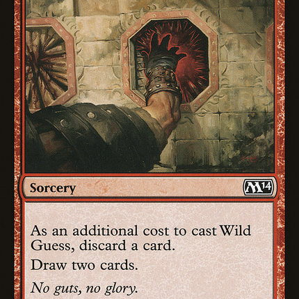 Wild Guess (M14-161) - Magic 2014 Foil