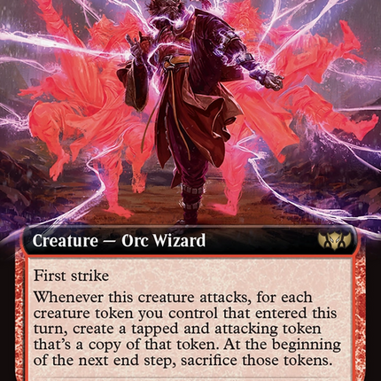Redoubled Stormsinger (TDC-077) - Commander: Tarkir: Dragonstorm: (Extended Art)