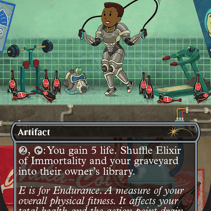 Elixir of Immortality (SLD-1634) - Secret Lair Drop (Borderless)