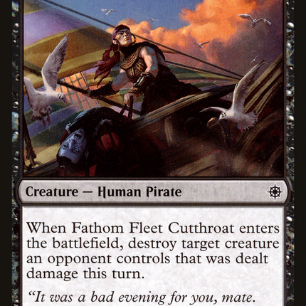 Fathom Fleet Cutthroat (XLN-107) - Ixalan Foil