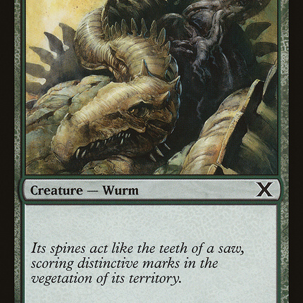 Spined Wurm (10E-298) - Tenth Edition