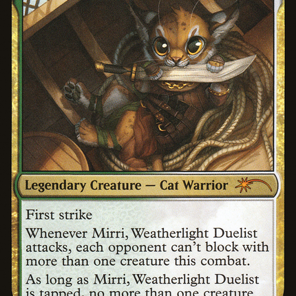 Mirri, Weatherlight Duelist (SLD-026) - Secret Lair Drop Foil