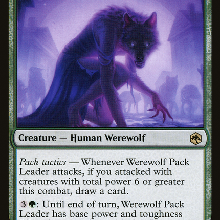 Werewolf Pack Leader (AFR-211) - Adventures in the Forgotten Realms