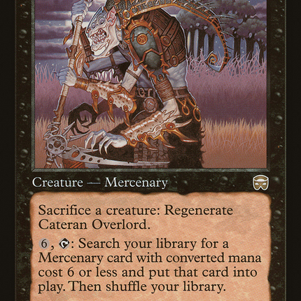 Cateran Overlord (MMQ-123) - Mercadian Masques Foil