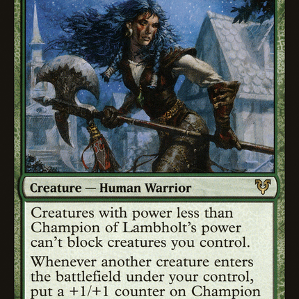 Champion of Lambholt (AVR-171) - Avacyn Restored