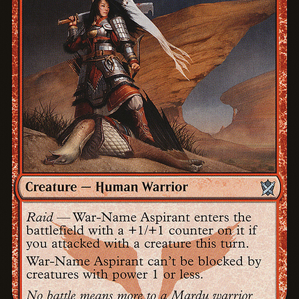 War-Name Aspirant (KTK-126) - Khans of Tarkir