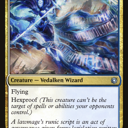 Ascended Lawmage (CN2-198) - Conspiracy: Take the Crown Foil