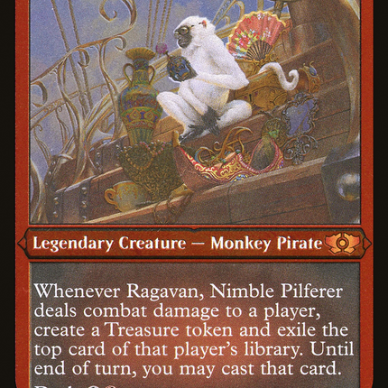 Ragavan, Nimble Pilferer (Foil Etched) (MUL-086) - Multiverse Legends Foil