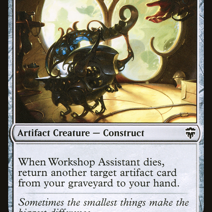 Workshop Assistant (CMR-348) - Commander Legends Foil