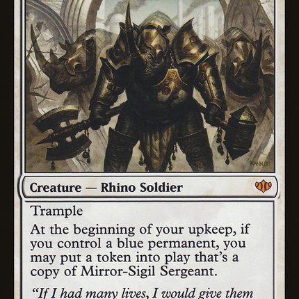 Mirror-Sigil Sergeant (CON-012) - Conflux