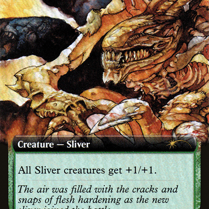 Muscle Sliver (SLD-653) - Secret Lair Drop: (Extended Art) Foil