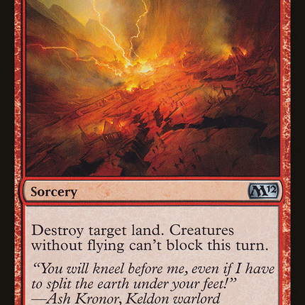 Tectonic Rift (M12-157) - Magic 2012 Foil