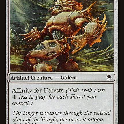 Tangle Golem (DST-151) - Darksteel Foil