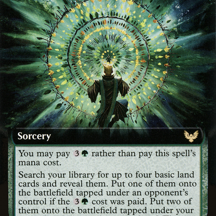 Verdant Mastery (STX-320) - Strixhaven: School of Mages: (Extended Art) Foil
