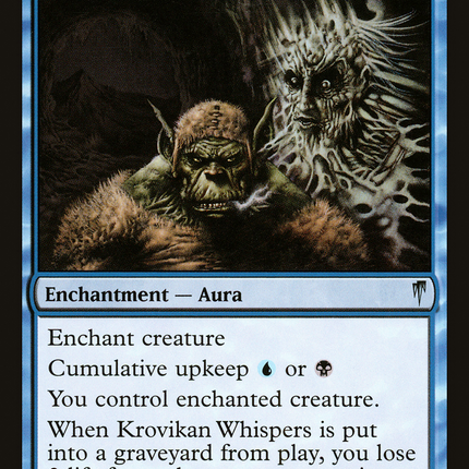 Krovikan Whispers (CSP-039) - Coldsnap Foil