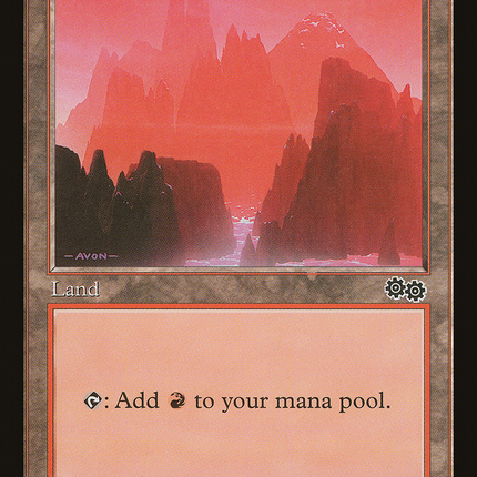 Mountain (USG-343) - Urza's Saga