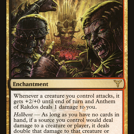Anthem of Rakdos (DIS-102) - Dissension