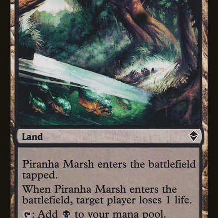 Piranha Marsh (ZEN-222) - Zendikar