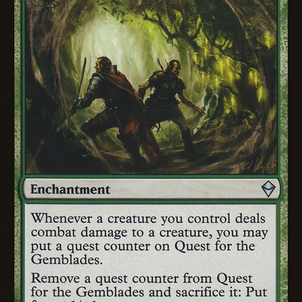 Quest for the Gemblades (ZEN-177) - Zendikar
