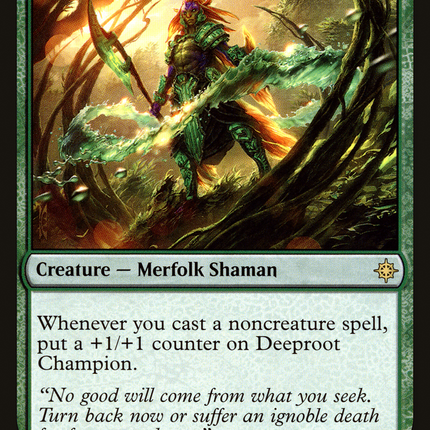 Deeproot Champion (XLN-185) - Ixalan Foil