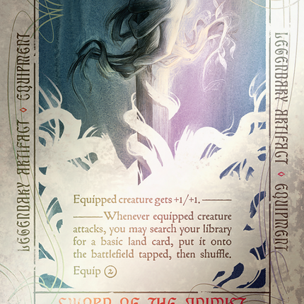 Sword of the Animist (SLD-1642) - Secret Lair Drop (Borderless) Foil
