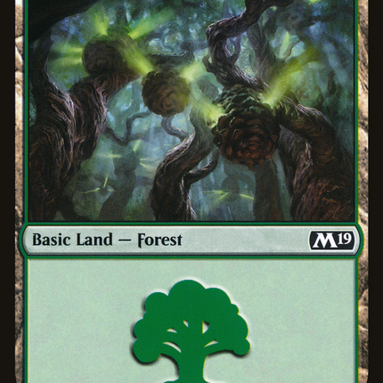 Forest (M19-280) - Core Set 2019 Foil