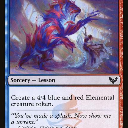 Elemental Summoning (STX-183) - Strixhaven: School of Mages: (lesson) Foil