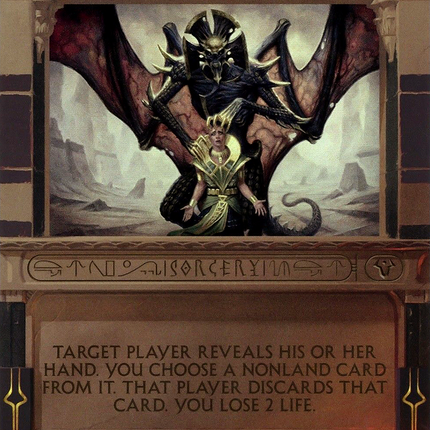 Thoughtseize (MPS2-045) - Amonkhet Invocations (Borderless) Foil