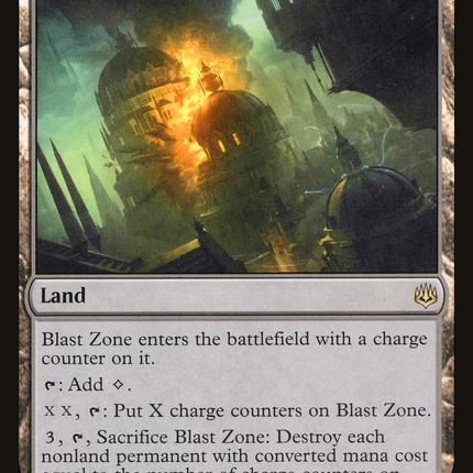 Blast Zone (WAR-244) - War of the Spark Foil