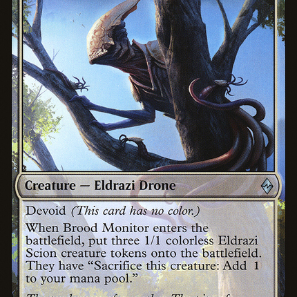 Brood Monitor (BFZ-164) - Battle for Zendikar: (devoid)