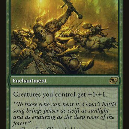 Gaea's Anthem (PLC-147) - Planar Chaos: (colorshifted)