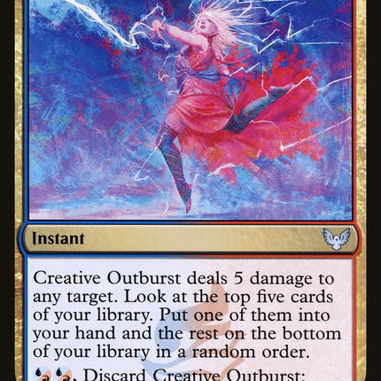 Creative Outburst (STX-171) - Strixhaven: School of Mages Foil