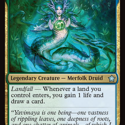 Tatyova, Benthic Druid (FDN-247) - Foundations Foil